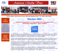 Tablet Screenshot of amuslimvote.amuslimvoice.org